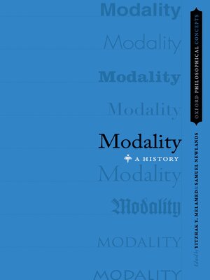 cover image of Modality